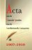 A. Bel (samenst.) - Synodale Commissie-Acta van de Generale Synoden van de Gereformeerde Gemeenten 1907-1959