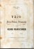 Marschner, Heinrich: - 7e trio pour piano, violon et violoncelle. Oeuv: 167