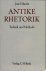 Josef Martin - Antike Rhetorik