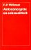 Wibaut, F.M., - Anticonceptie en seksualiteit. (Academisch Proefschrift UvA)