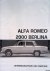 Alfa Romeo Werke - Alfa Romeo 2000 Berlina: Betriebsanleitung und Wartung