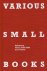 Various Small Books - Refer...