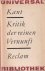 Kant, Immanuel - Kritik der reinen vernuft