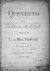 [Op. 20, Nr. 1-2] Quintetto...