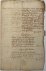  - Manuscript 1728 Beek en Donk | Staat van hetgene de kerk van Beek en Donck jaarlijks als inkomen heeft. D.d. Beek 30-12-1728, getekend J.D. Zeelant, secr. Manuscript, folio, 4 pag.