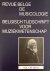 Revue belge de musicologie ...