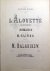 Balakirew, Mili: - L`Alouette. Romance de M. Glinka transcrite pour le piano par M. Balakirew