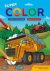 Kleurboeken - Super Color kleurblok - Stoere voertuigen