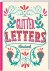Glitterkleurboek - Letters