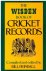 Frindall, Bill - Wisden Book of Cricket Records