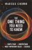 (1) The One Thing You Need ...