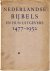 J. Brandt  Zn (samenstellers) - Nederlandse Bijbels en hun uitgevers 1477-1952