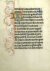 MANUSCRIPT - Medieval manuscript. Leaf from a Book of Hours, Northern Netherlands