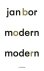 Jan Bor - Modern modern