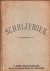  - Citaten van klassieke  Nederlandse schrijvers in handschrift in een schrijfboek van P. Lehr