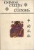 Burkhardt, V.R. - Chinese creeds & customs Volume 1