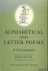 Mayer, Peter - Alphabetical and Letter Poems. A Chrestomathy