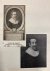  - Hugo de Groot, printed portrait of Hugo Grotius published by C. Schilte & Co, Delft with a second portrait (reproduction).