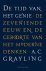 De tijd van het genie