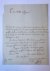 [Manuscript 1807] Brief van...