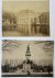  - [Photo, The Hague] Two old photo's of The Hague: Mauritshuis aan de hofvijver and Plein 1813 monument.