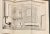  - [Military, drawing, ca 1815] Aquarel in grijs van het interieur van een kamer van een militair, getekend in of kort na 1815 door G. de Ronde of S.T.H. Piper, 19x26 cm., gebonden in een exemplaar van reglement voor den garnizoensdienst, 's-Grav...