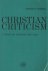 Merrill, Thomas F. - Christian Criticism a Study of Literary God-Talk