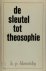 De sleutel tot de theosophie