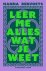 Leer me alles wat je weet