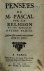 Pensées de M. Pascal [contr...