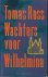 Ross (pseudoniem van Willem P. Hogendoorn, Den Bommel, 16 September 1944), Tomas - Wachters voor Wilhelmina - In de zomer van 1947 keert een voormalige Nederlandse SS'er terug naar Den Haag met in zijn bezit een Duits document waarmee onomstotelijk wordt bewezen dat de geallieerde luchtlandingen bij Arnhem zijn verraden.