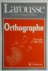 Orthographe