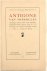 Antigone van Sophocles, ver...
