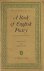(ed.), - A book of English poetry. Chaucer to Rosetti.