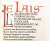 (KUNERA PERS). VILLON, François - Oeuvres de François Villon. Le lais, Le testament et ses ballades.
