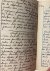 Manuscript cookbook ca 1908...