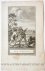 Allart, F. - [Bookillustration etching/ets] Het proces, from C.F. Gellerts Fabelen en Vertelsels, in Nederduitsche vaerzen gevolgd, eerste deel, Te Amsteldam by Pieter Meijer, op den Dam, 1772, 1 p.