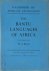 The Bantu Languages of Africa