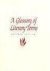M. H. Abrams - A Glossary of Literary Terms