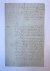  - Manuscript 1807 |  Brief van W.S.P.(?) de Mikker, d.d. 's-Gravenhage 2-10-1807 aan de grootmeester van Lodewijk Napoleon, De Senegra. Manuscript, folio, 3 pag.