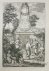 Adolf van der Laan (ca. 1690-1742), after Abraham de Lairesse (1670-1727) - [Antique print, etching and engraving] Allegory on the river Vecht at a monument, published 1719.