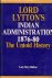 Lord Lytton's Indian Admini...