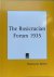 Rosicrucian Editors - THE ROSICRUCIAN FORUM 1935.