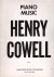 Cowell, Henry - Piano Music