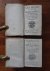 Père Bourdalouë. - Sermons du Pere Bourdalouë, de la Compagnie de Jesus, pour les Festes des Saints, et pour des Vestures & Professions Religieuses. Tome premier et second (2 volumes).