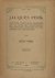 Perk - Perk, Betsy. - Jacques Perk, geschetst voor 't jong Nederland der XXe eeuw, met onuitgegeven prozastukken, gedichten en portretten van den dichter. Eerste en Twee Stuk.