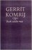 G. Komrij - Rook zonder vuur