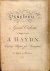 Haydn, Joseph: - [Hob I, 102] Symphonie à grand orchestre. Ouvrage proposé par Souscription. No. [handsch.:] 9