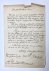  - [Manuscript 1861] Letter of J. (?) Dirks to F.W. Conrad, d.d. Gorinchem 1861, manuscript, 1 p.