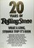 Jann Wenner - 20 years of Rolling stone what a long, strange trip it's been